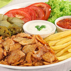 وجبة شاورما دجاج